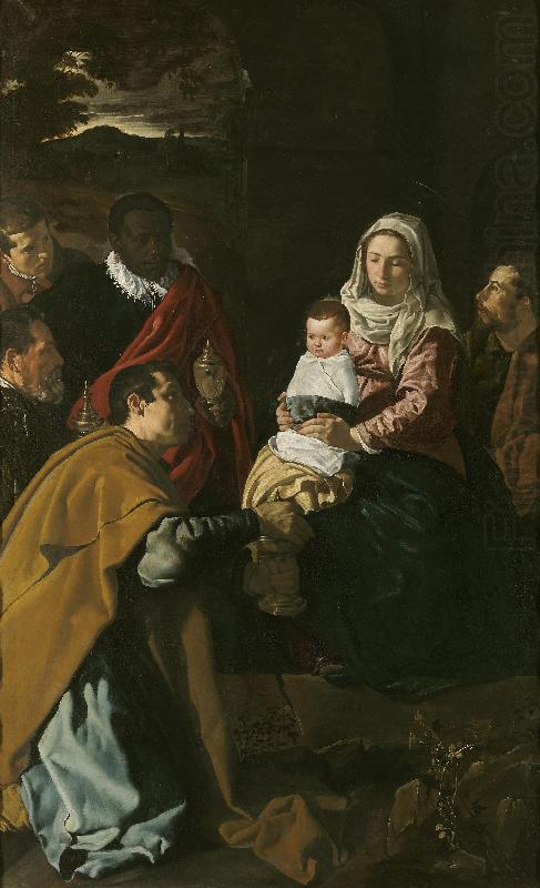 Diego Velazquez Adoration of the Magi china oil painting image